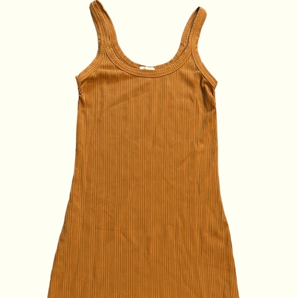 NWOT Vitamin A West Organic Ribbed Tank Dress - Picture 8 of 16